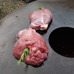 Wildes Grillen im Weingut Ulmann