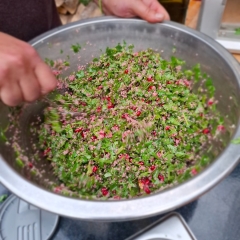 Wildes Grillen im Weingut Ulmann