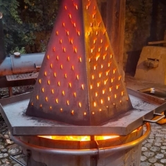 Wildes Grillen im Weingut Ulmann